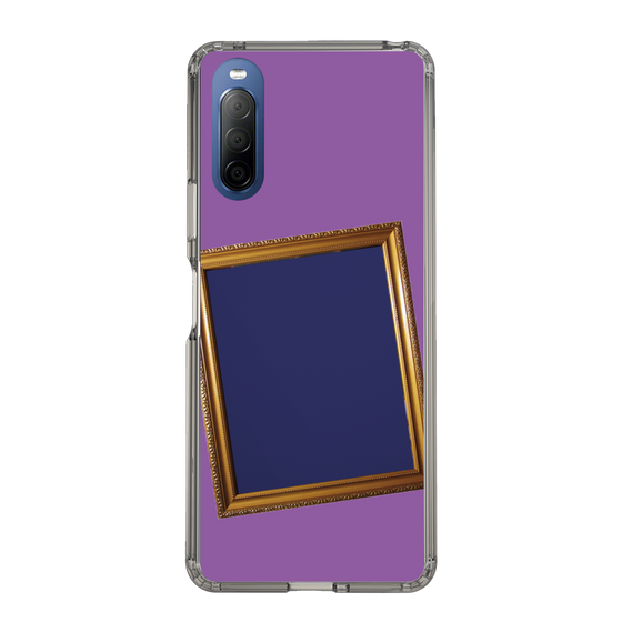 スリムプロテクションケース［ Photo Frame - Purple ］
