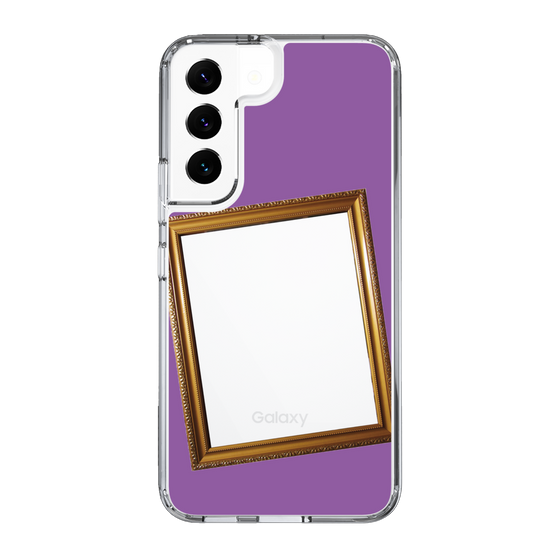 スリムプロテクションケース［ Photo Frame - Purple ］