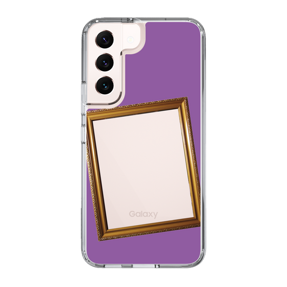 スリムプロテクションケース［ Photo Frame - Purple ］