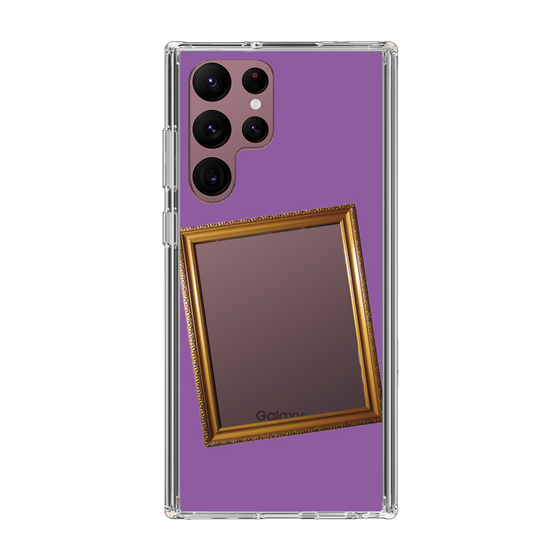 スリムプロテクションケース［ Photo Frame - Purple ］