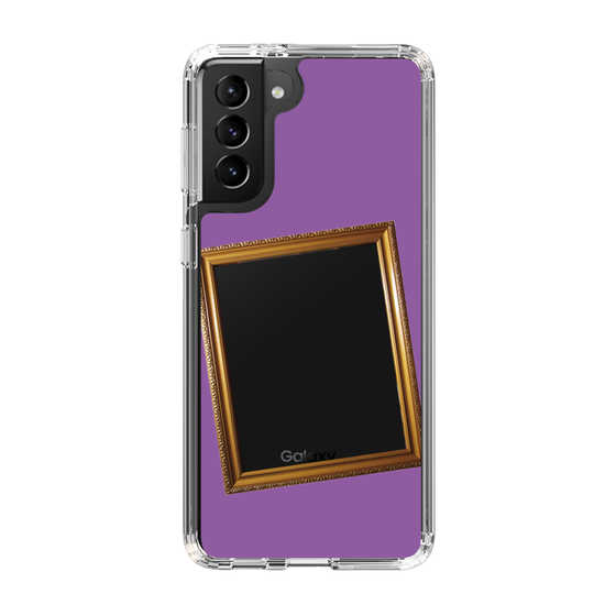 スリムプロテクションケース［ Photo Frame - Purple ］