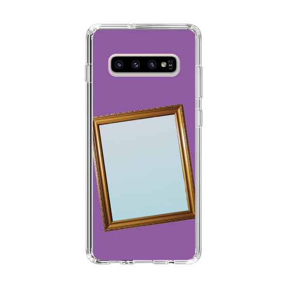 スリムプロテクションケース［ Photo Frame - Purple ］