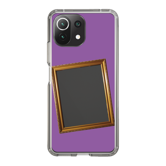 スリムプロテクションケース［ Photo Frame - Purple ］