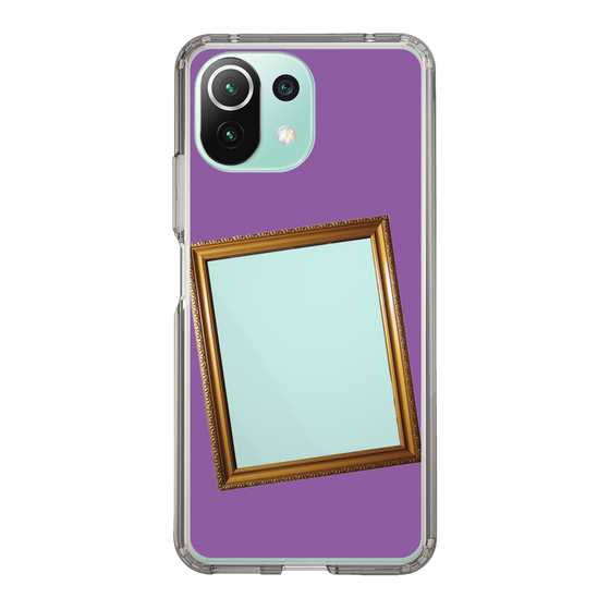 スリムプロテクションケース［ Photo Frame - Purple ］