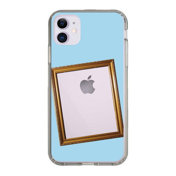 スリムプロテクションケース［ Photo Frame - Light Blue ］