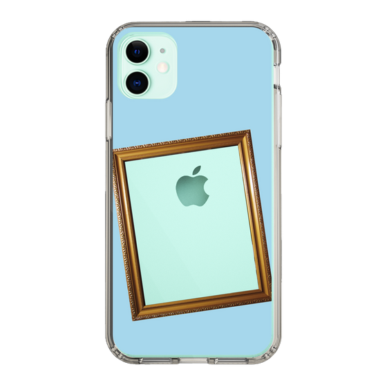 スリムプロテクションケース［ Photo Frame - Light Blue ］