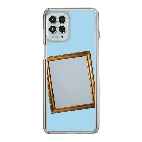 スリムプロテクションケース［ Photo Frame - Light Blue ］