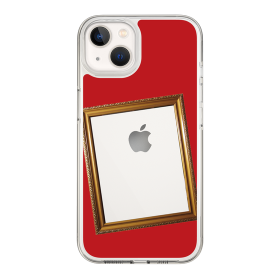 スリムプロテクションケース［ Photo Frame - Red ］