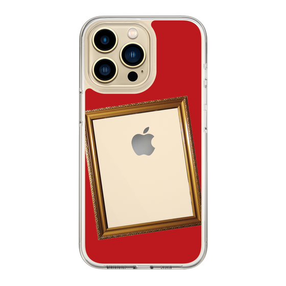 スリムプロテクションケース［ Photo Frame - Red ］