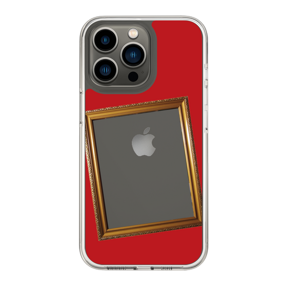 スリムプロテクションケース［ Photo Frame - Red ］