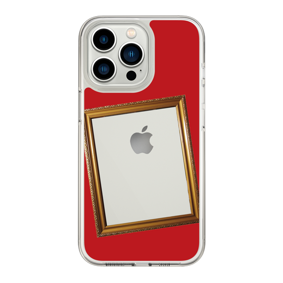 スリムプロテクションケース［ Photo Frame - Red ］