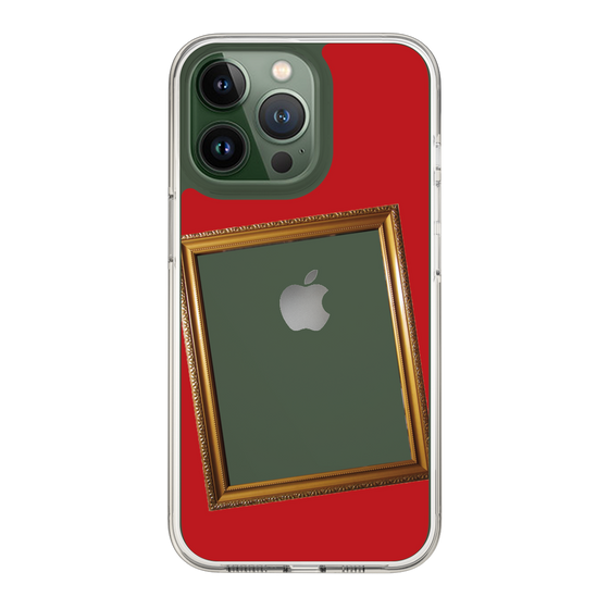 スリムプロテクションケース［ Photo Frame - Red ］