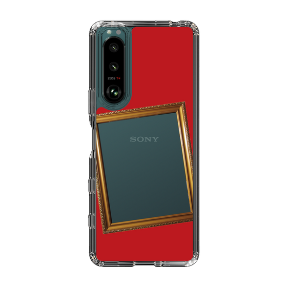 スリムプロテクションケース［ Photo Frame - Red ］