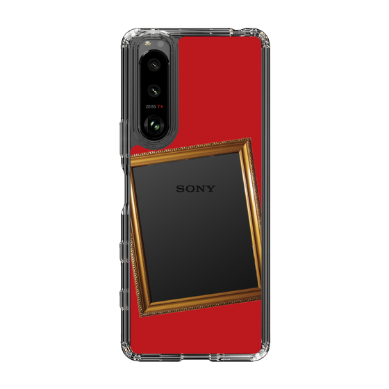 スリムプロテクションケース［ Photo Frame - Red ］