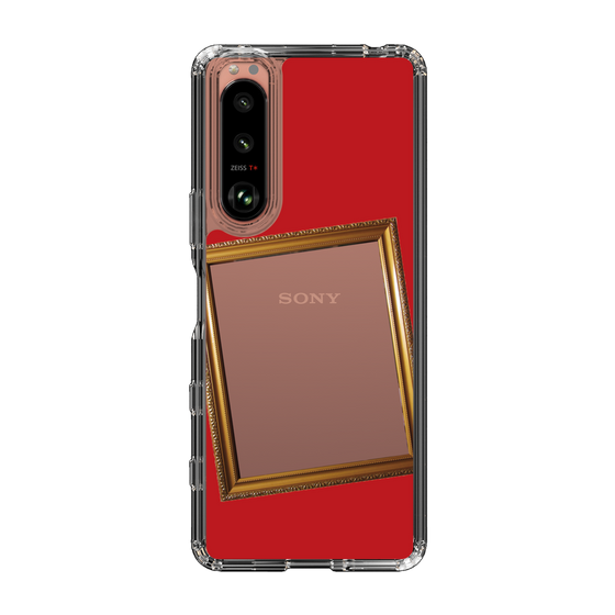 スリムプロテクションケース［ Photo Frame - Red ］