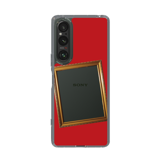 スリムプロテクションケース［ Photo Frame - Red ］