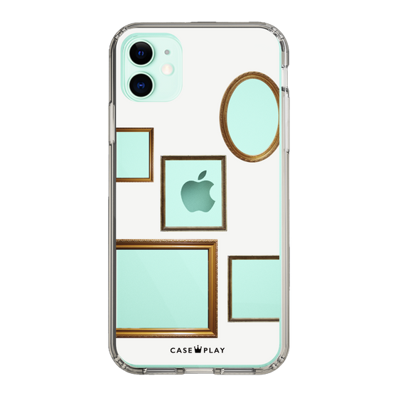 スリムプロテクションケース［ Photo Frames - White ］