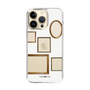 スリムプロテクションケース［ Photo Frames - White ］
