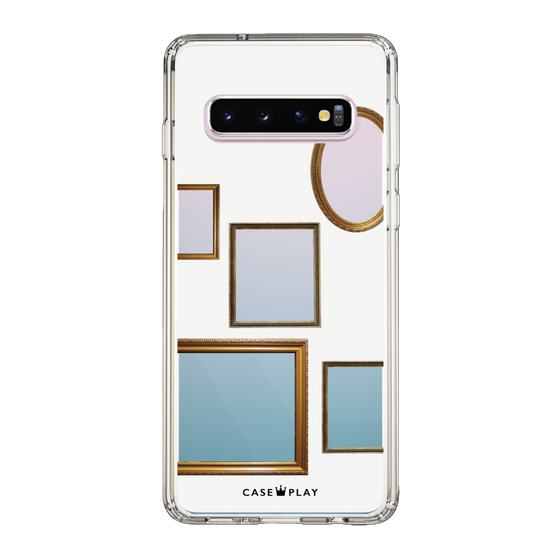 スリムプロテクションケース［ Photo Frames - White ］