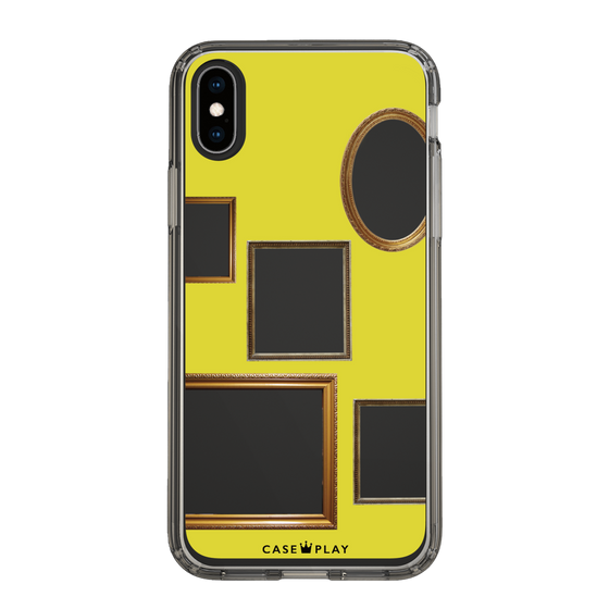 スリムプロテクションケース［ Photo Frames - Yellow ］