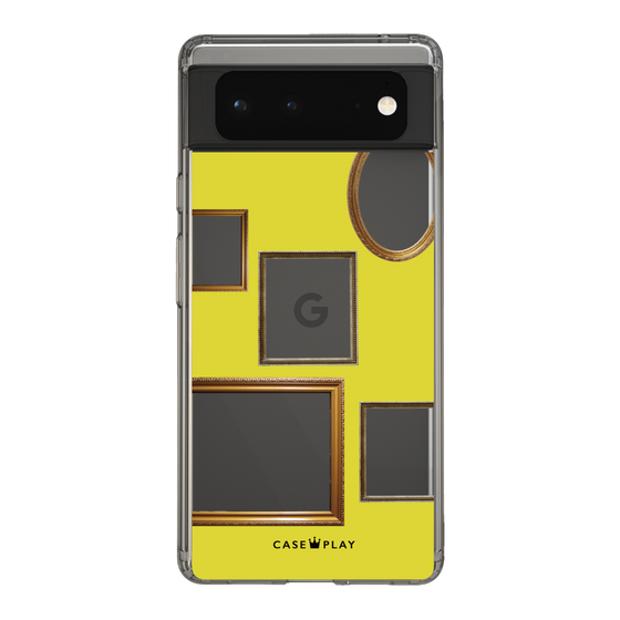 スリムプロテクションケース［ Photo Frames - Yellow ］