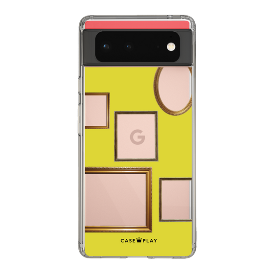スリムプロテクションケース［ Photo Frames - Yellow ］