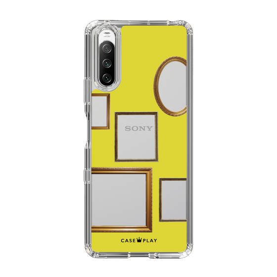 スリムプロテクションケース［ Photo Frames - Yellow ］
