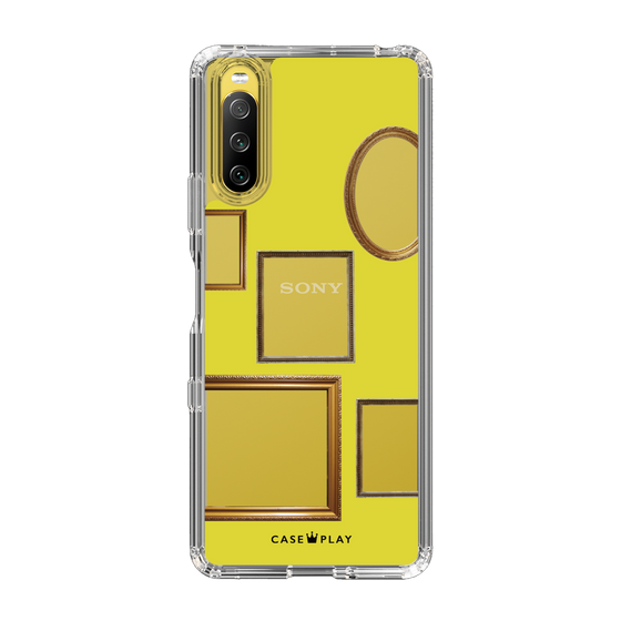 スリムプロテクションケース［ Photo Frames - Yellow ］