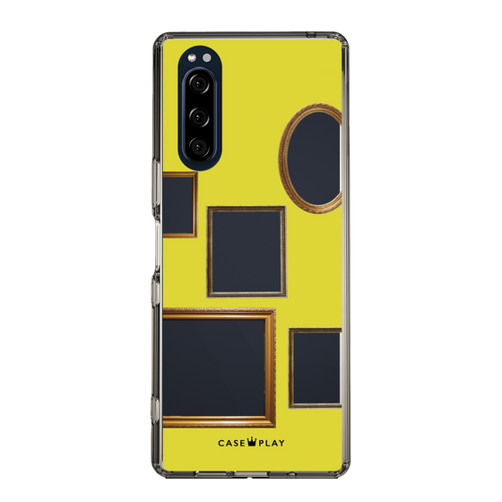 スリムプロテクションケース［ Photo Frames - Yellow ］