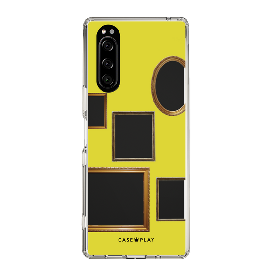 スリムプロテクションケース［ Photo Frames - Yellow ］