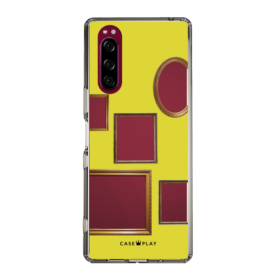 スリムプロテクションケース［ Photo Frames - Yellow ］