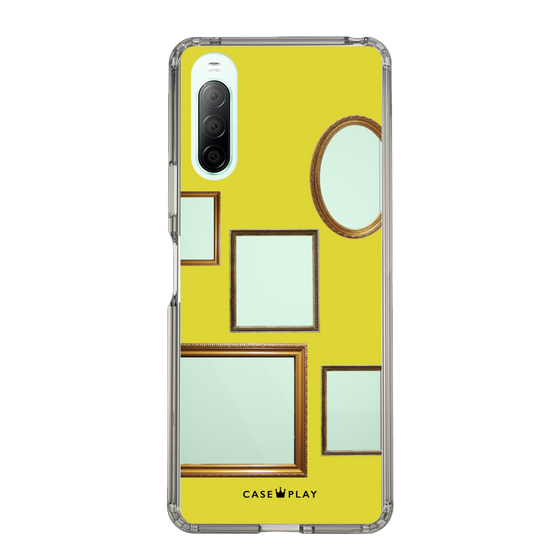 スリムプロテクションケース［ Photo Frames - Yellow ］