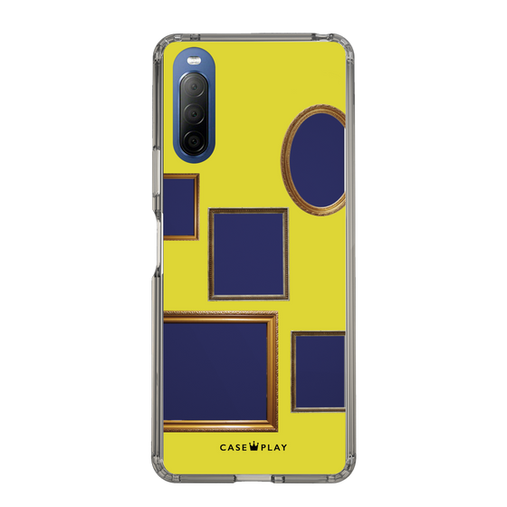 スリムプロテクションケース［ Photo Frames - Yellow ］