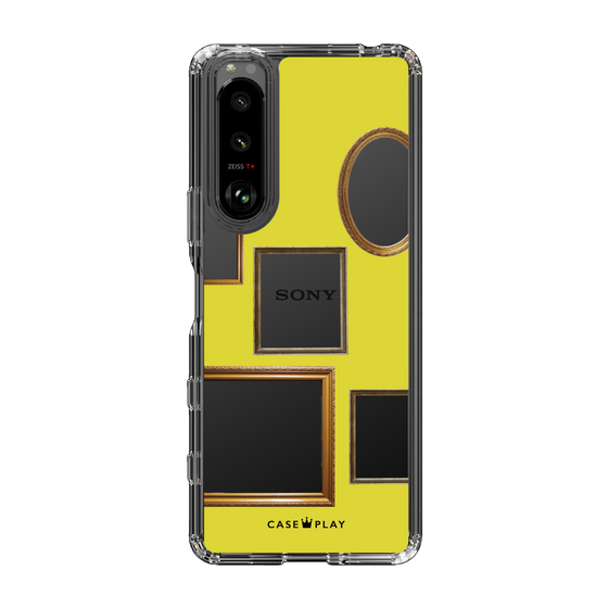 スリムプロテクションケース［ Photo Frames - Yellow ］