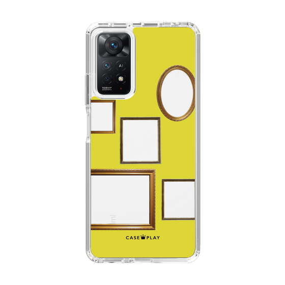 スリムプロテクションケース［ Photo Frames - Yellow ］