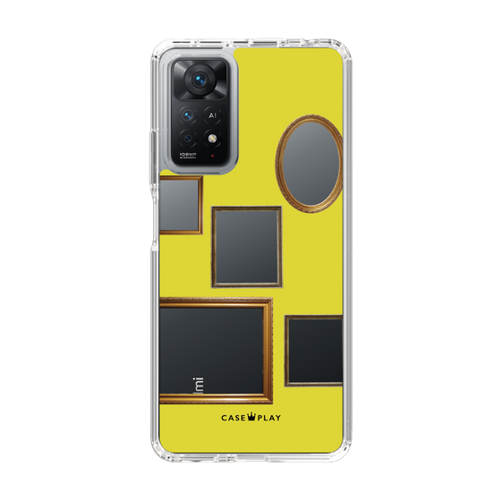 スリムプロテクションケース［ Photo Frames - Yellow ］