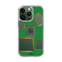スリムプロテクションケース［ Photo Frames - Green ］