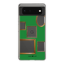 スリムプロテクションケース［ Photo Frames - Green ］