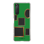 スリムプロテクションケース［ Photo Frames - Green ］