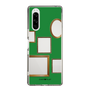 スリムプロテクションケース［ Photo Frames - Green ］