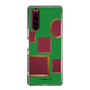 スリムプロテクションケース［ Photo Frames - Green ］