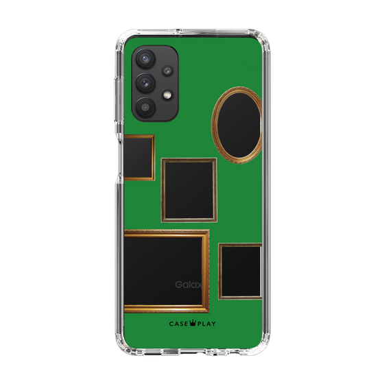 スリムプロテクションケース［ Photo Frames - Green ］