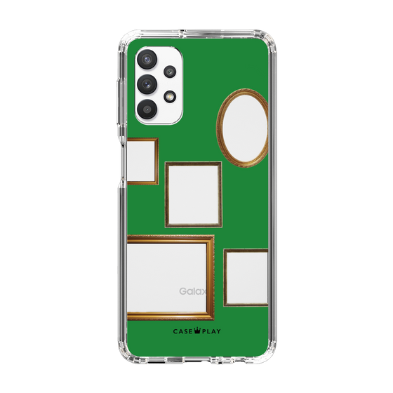 スリムプロテクションケース［ Photo Frames - Green ］