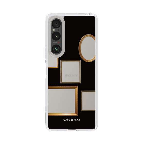 スリムプロテクションケース［ Photo Frames - Black ］