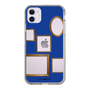 スリムプロテクションケース［ Photo Frames - Blue ］
