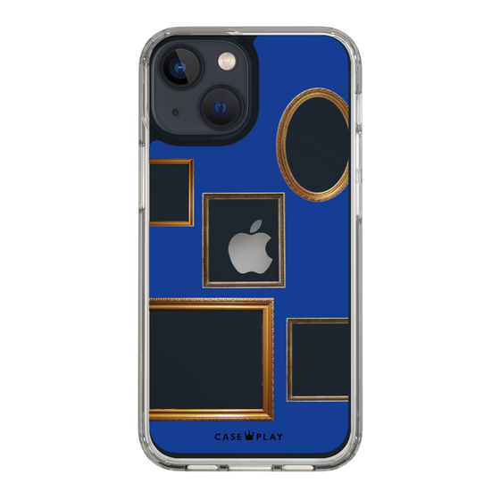 スリムプロテクションケース［ Photo Frames - Blue ］