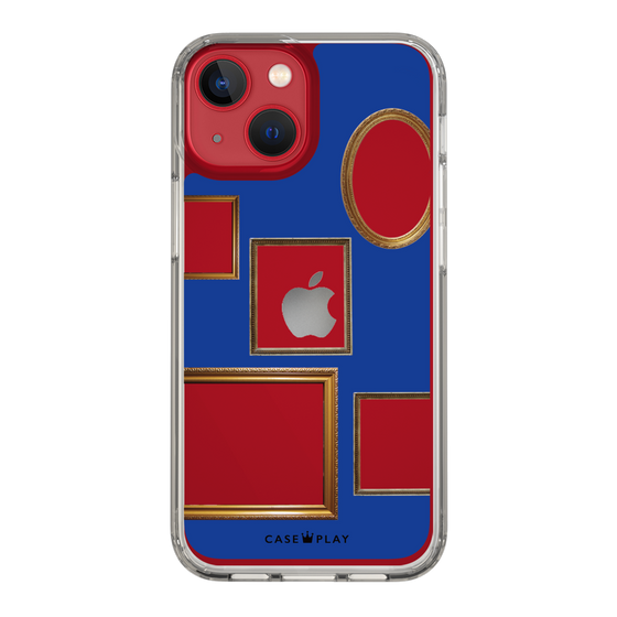 スリムプロテクションケース［ Photo Frames - Blue ］