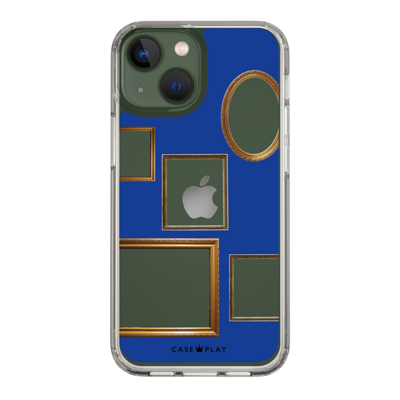 スリムプロテクションケース［ Photo Frames - Blue ］