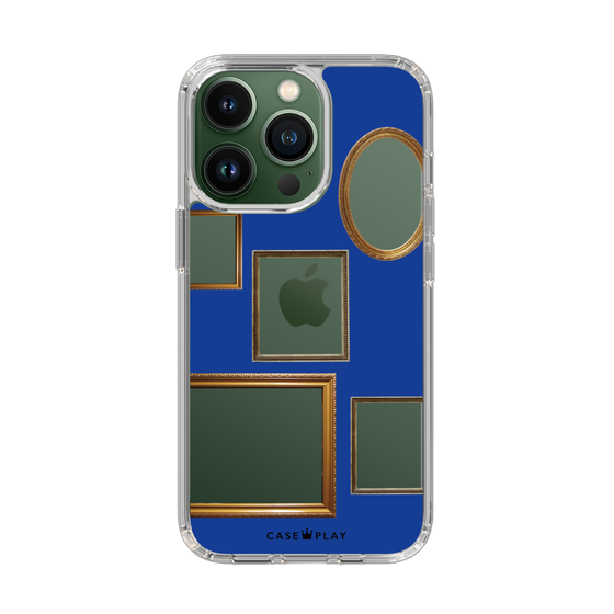 スリムプロテクションケース［ Photo Frames - Blue ］