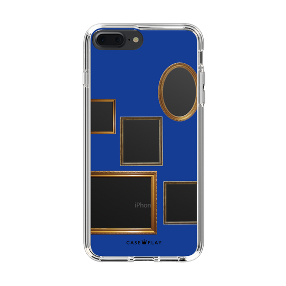 スリムプロテクションケース［ Photo Frames - Blue ］